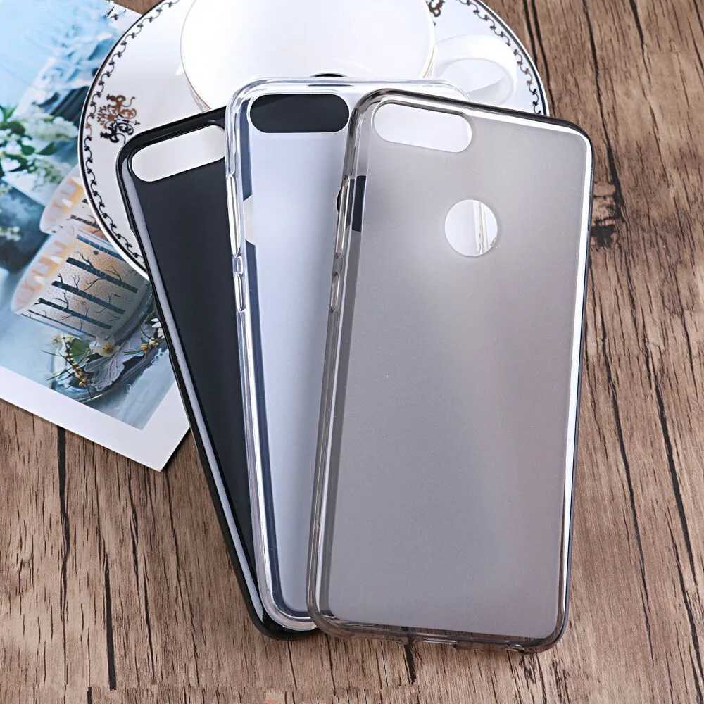 Мягкие силиконовые чехлы для телефонов Huawei Honor 9 lite/для V10 Оригинальный ТПУ задняя