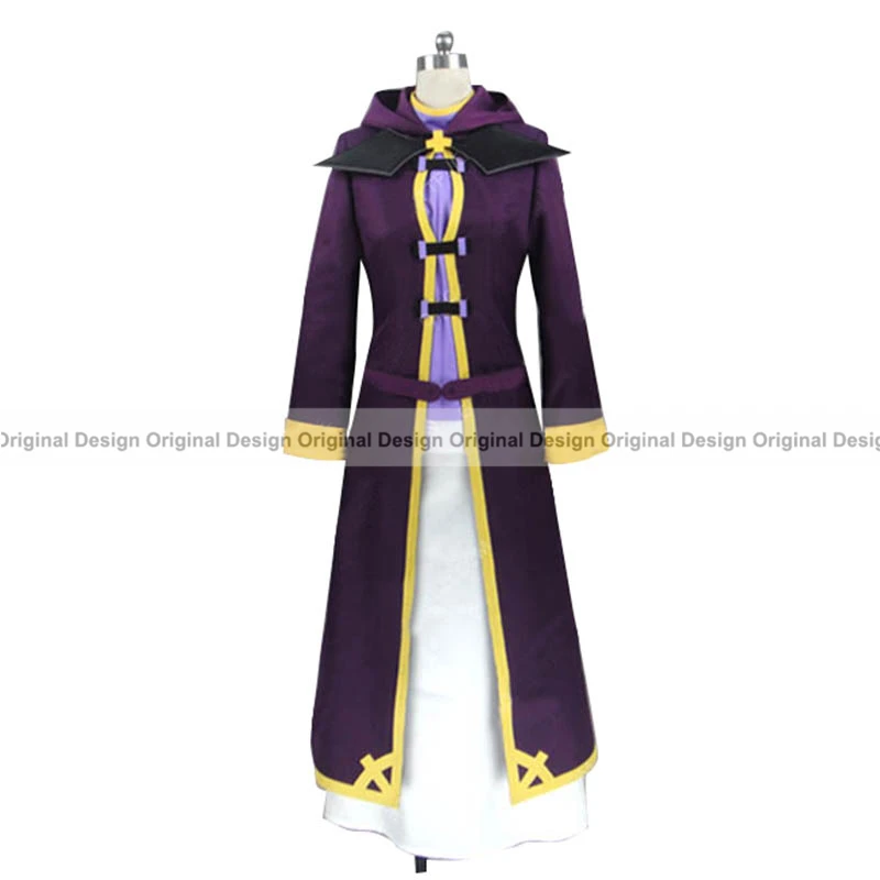 Design 01 Коносуба: Божье счастье в этом прекрасном мире! Aqua Kazuma Sato Wiz Wizu персонажи косплей костюм, возможно индивидуальное изготовление на заказ - Цвет: Design 01
