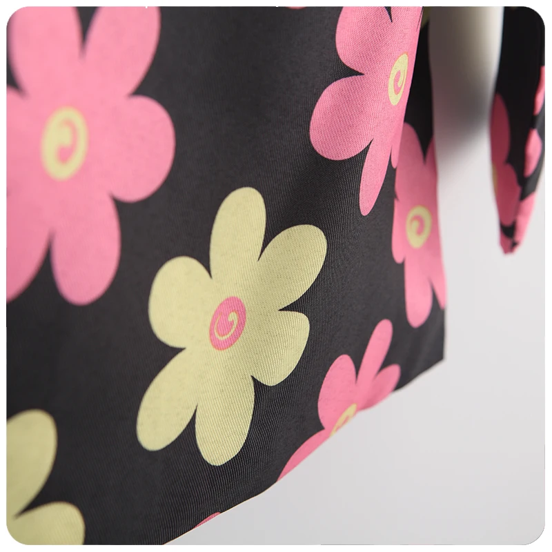 С цветочным принтом куртка для девочек Новинка весны/Осеннее Детское пальто