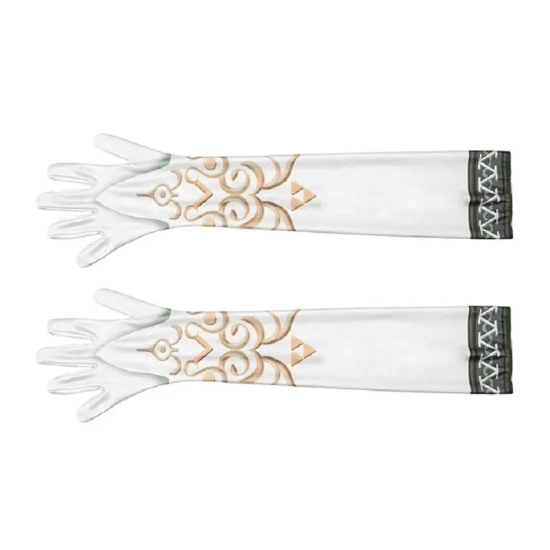 Gloves Only Игра Легенда о Зельде костюм Сумеречной принцессы принцесса Zelda маскарадный костюм Хэллоуин Рождество наряд индивидуальный заказ - Цвет: Gloves Only