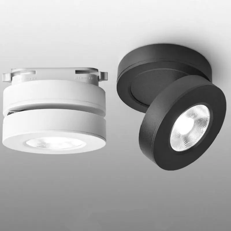 

5W 7W 10W LED Track Light Clothing Shop Windows Showrooms Exhibition COB LED Ceiling Rail Spot Lamp Traditional Collection Light