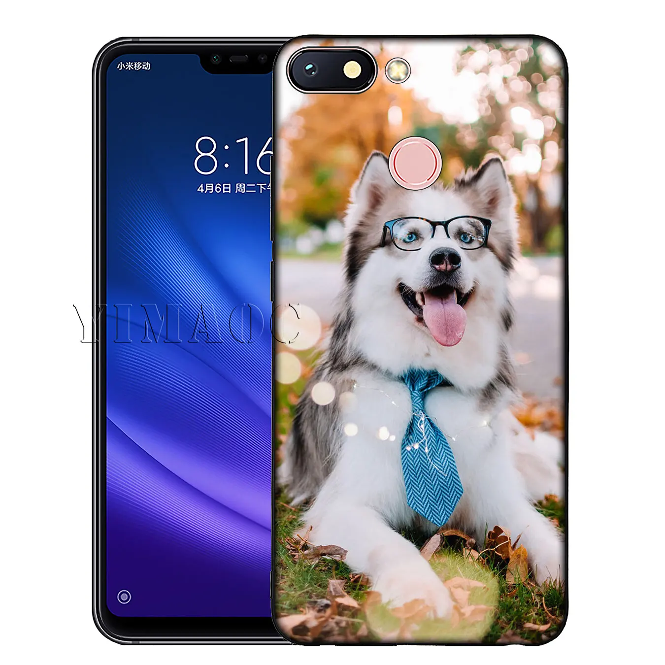 YIMAOC husky dog Soft Silicone Phone Case for Xiaomi Mi 10 9 9T CC9 CC9E 8 SE A3 Pro A1 A2 Lite 6 pocophone f1 Mi10 | Мобильные