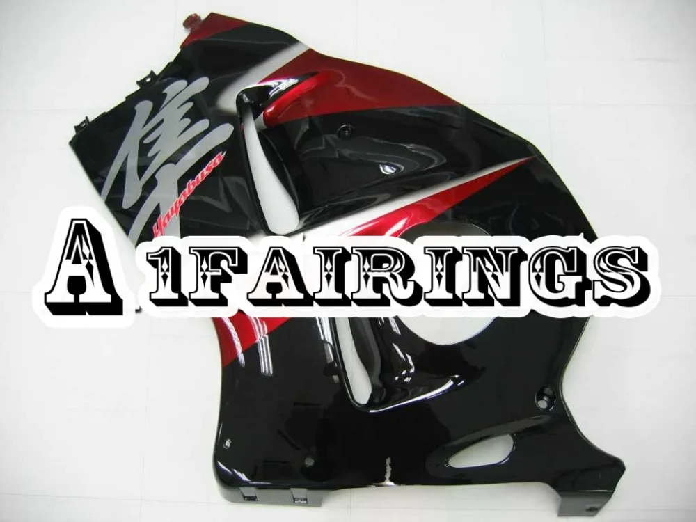 ABS Cowling For Suzuki GSXR1300 Hayabusa 1997 1998 1999 2000 2001 02 03 Injection Bodywork - 2007 Candy Red Black | Автомобили и