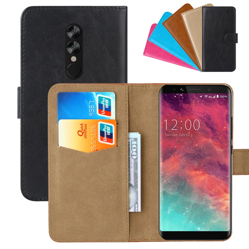 Роскошный чехол бумажник для UMIDIGI S2 Pro из искусственной кожи в стиле ретро с