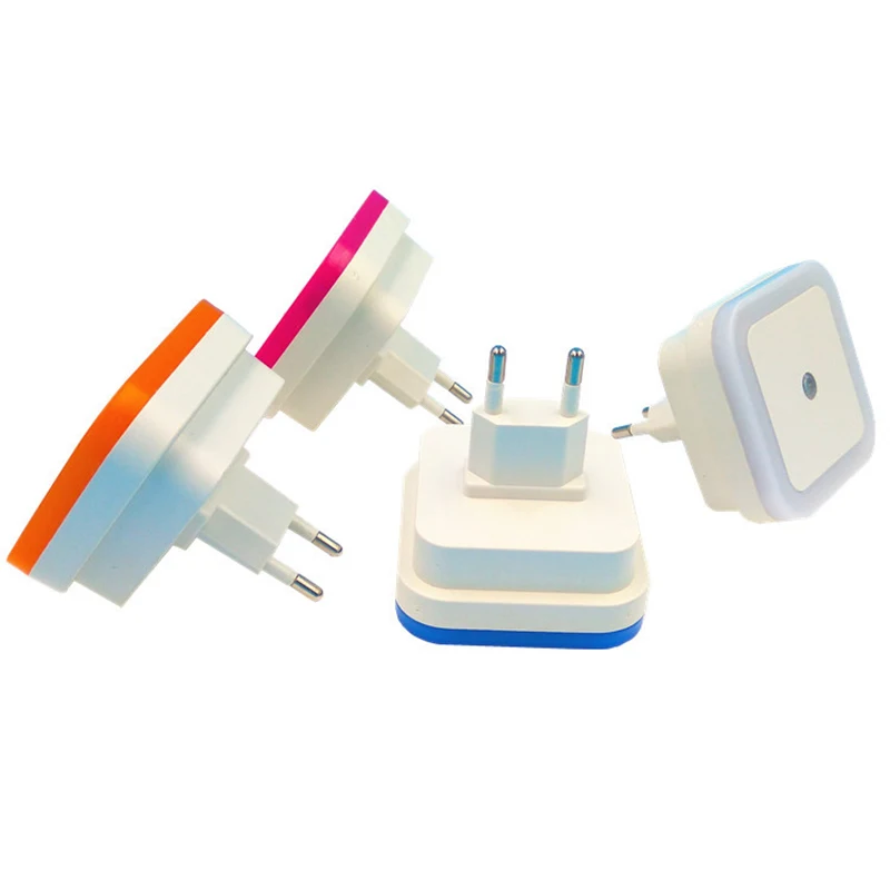 Светлый светильник с сенсорным управлением Ночной мини-вилкой для ЕС и США