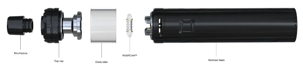 Оригинальный набор Joyetech EXCEED NC с атомайзером NotcheCore 2300 мАч батарея для электронных