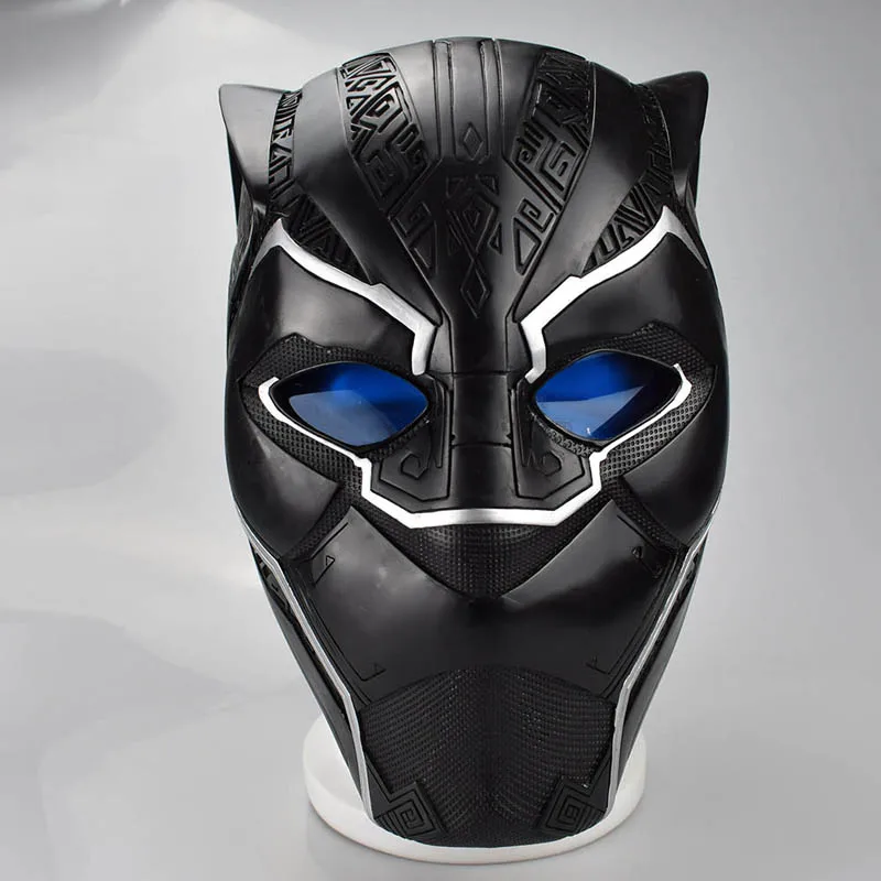 Marvel Капитан Америка: Civil War Black Panther маска т 'challa шлем Косплэй маска аксессуар Опора фильм Стиль