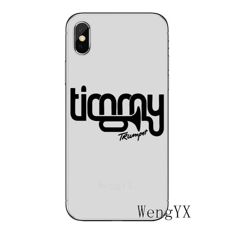 Забавный Тимми труба череп для iPhone X XR XS Max 8 7 6s 6 plus SE 5S 5c 5 4S 4 iPod Touch чехол мягкий чехол для телефона s - Цвет: Trumpet-skull-A-05