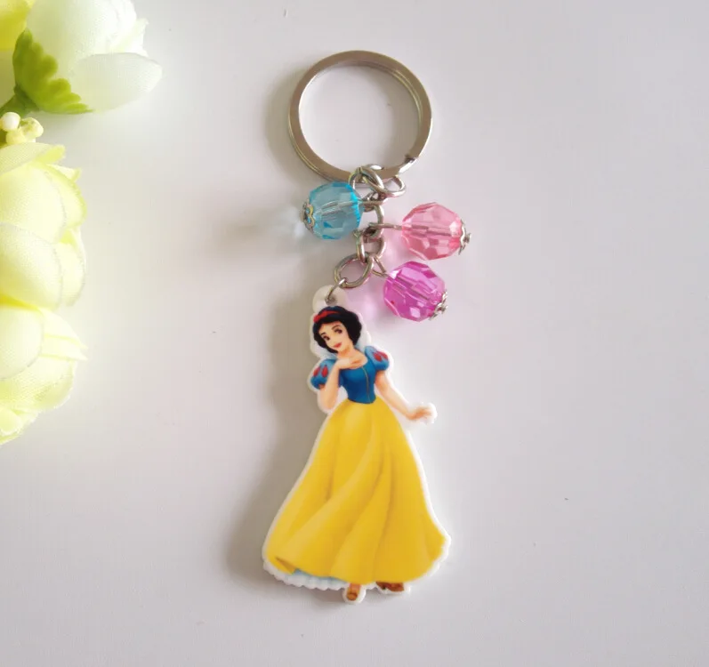 Зеленый Disney Мультфильм Замороженные Эльза дети брелок для девочек подарок на день рождения кукла подвеска на рюкзак интимные Аксессуары Малыш принцесса - Цвет: Зеленый