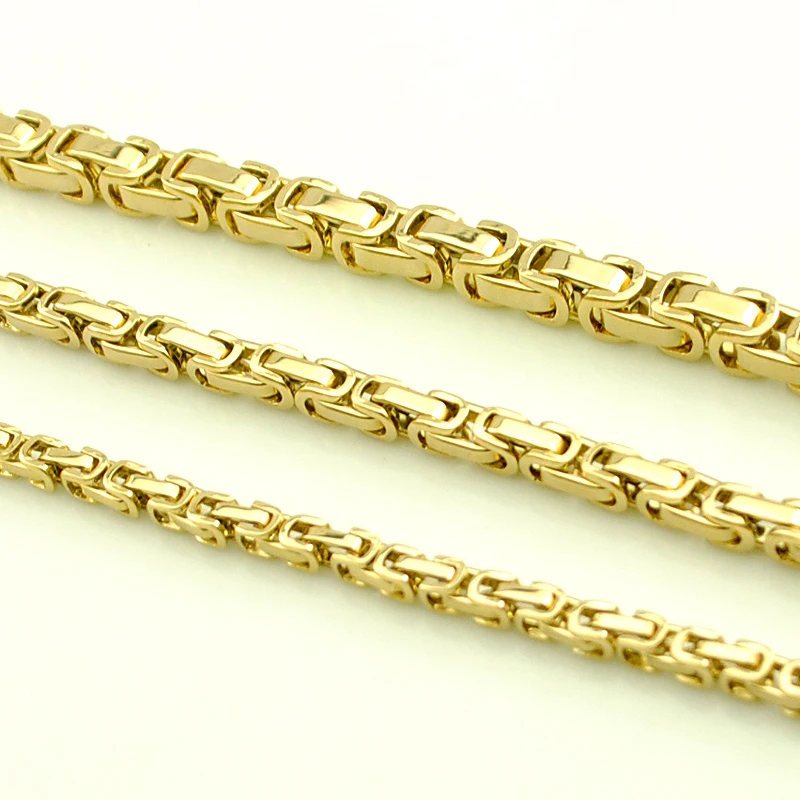 Женский и мужской браслет AMUMIU из нержавеющей стали золотого цвета KB186|cheap bracelet|cheap