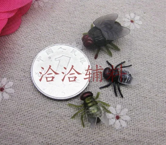 Хэллоуин игрушки небольшие подарки пластиковые мух DIY декоративные аксессуары |