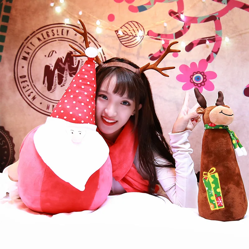 New Cute Snowman Christmas Deer Santa Doll Plush Toy Child Gifts | Игрушки и хобби