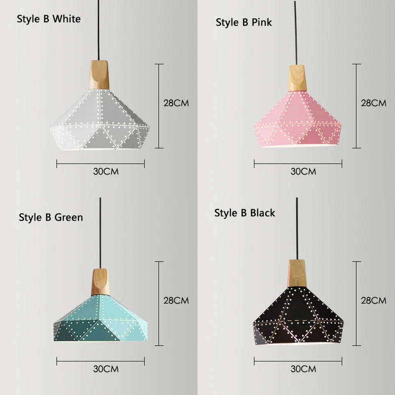 Скандинавский подвесной светильник в стиле лофт индустриальная лампа для