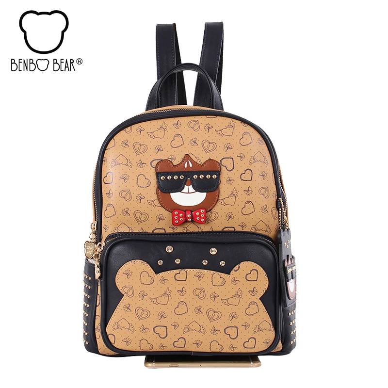 Бенбо медведь мода Колледж ветер Школьный для девочки высокое качество из
