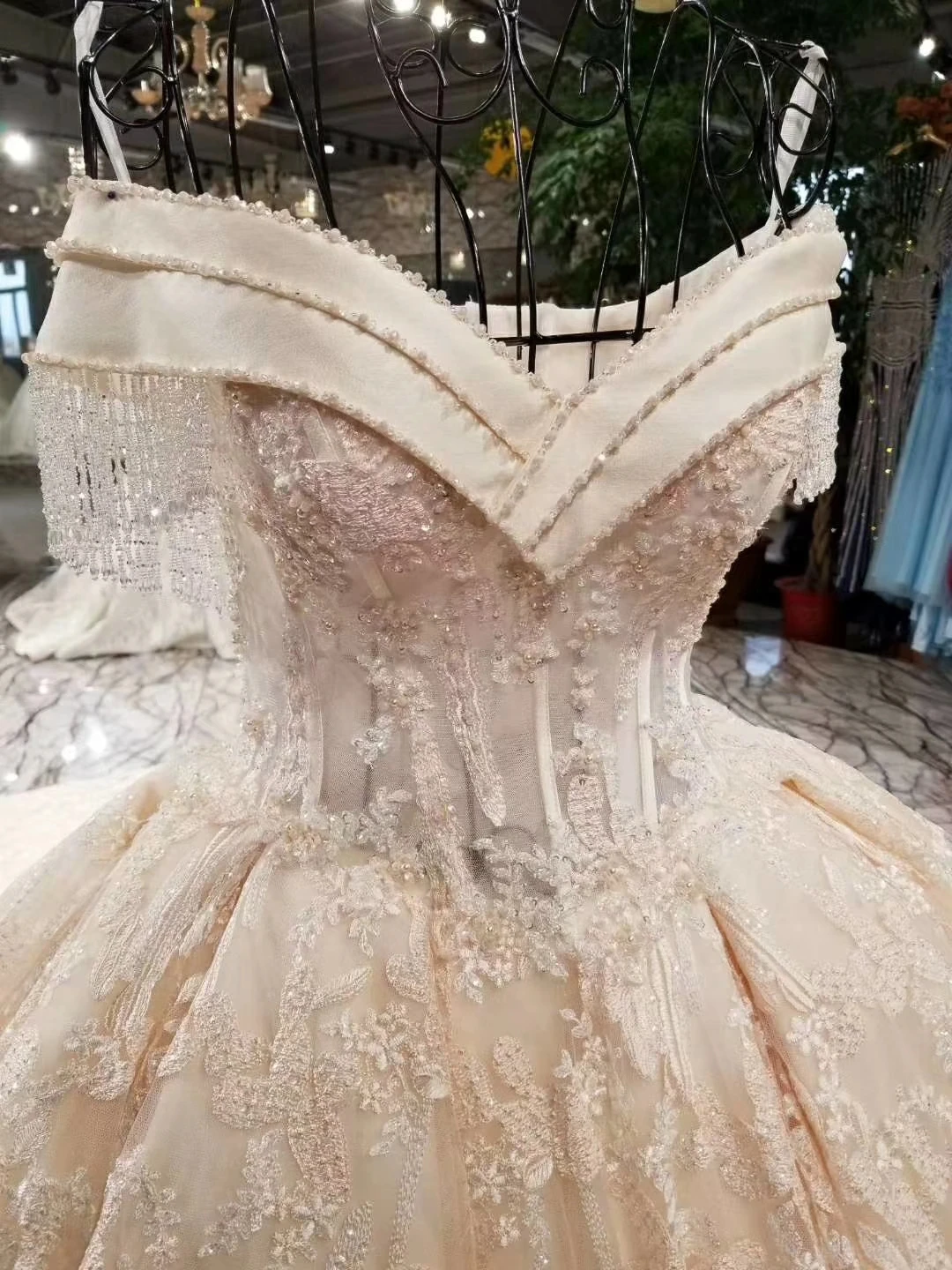 2018 винтажные Элитные Роскошные тюлевые Свадебные платья с шлейфом Vestido De Noiva