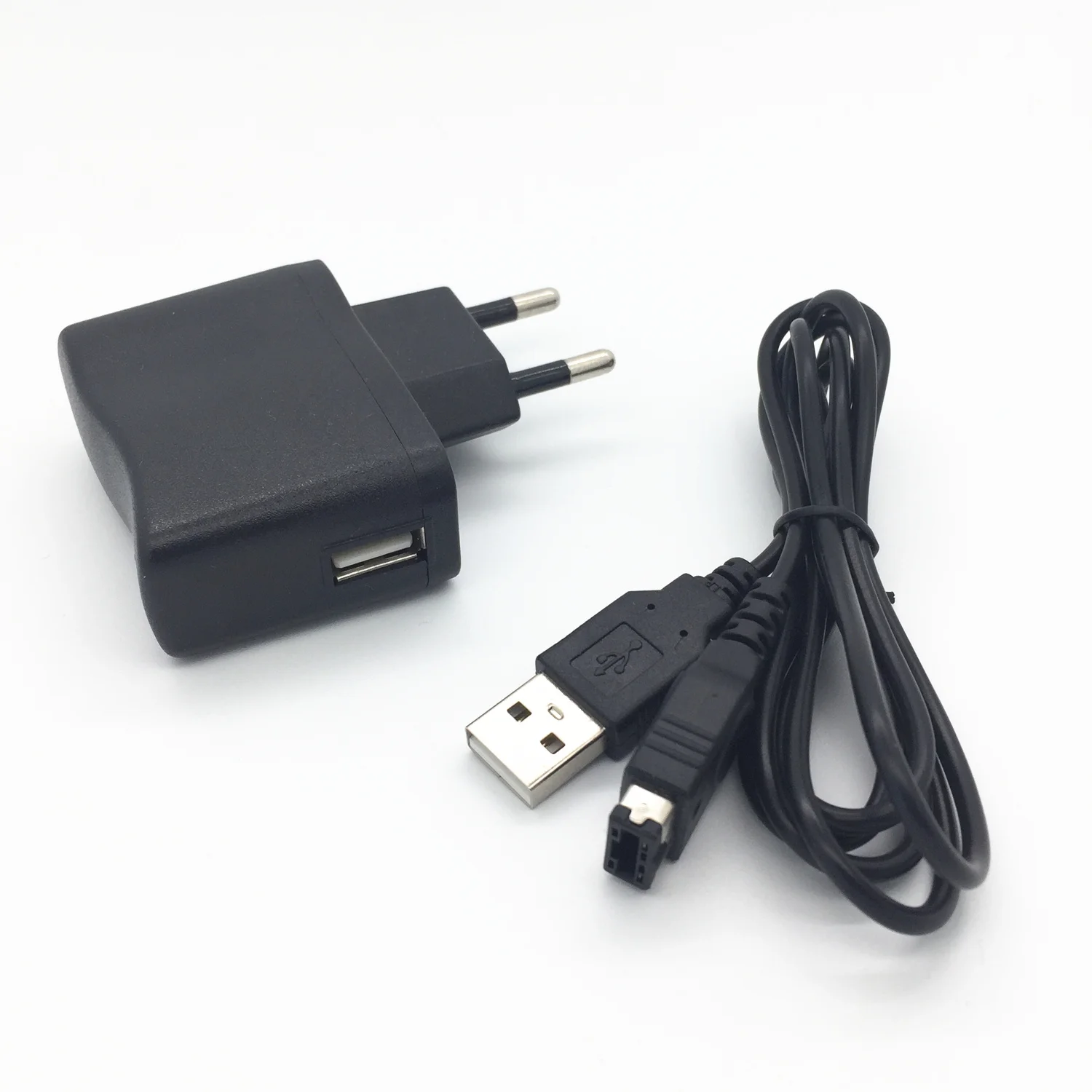 Сетевое зарядное устройство переменного тока EU AU US UK + USB GameBoy Advance GBA SP зарядный