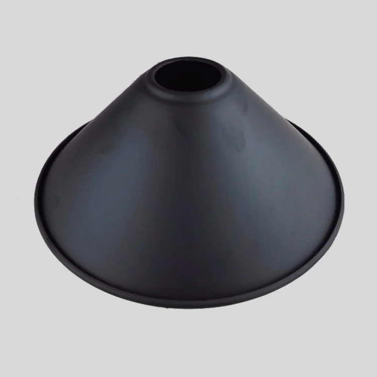 iron black lamp shade D220mm*H85mm E27 lampshade DIY light edison | Освещение