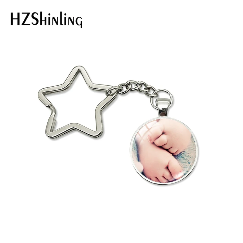 Новинка 2019 кулак малыша руки и ноги брелок звезда мама папа любят вас подарки