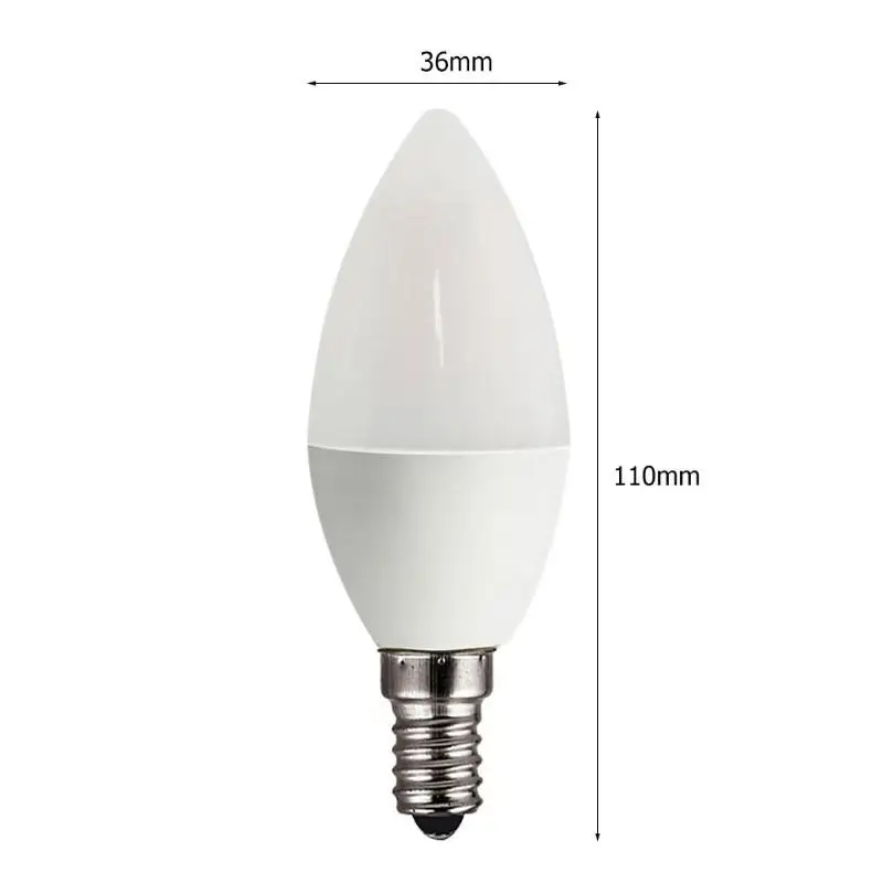 39 SMD 2835 Светодиодный светильник E14 3 Вт Свеча светильник эффект пламени эмуляция мерцающие лампы креативное моделирование свеча светодиодный светильник
