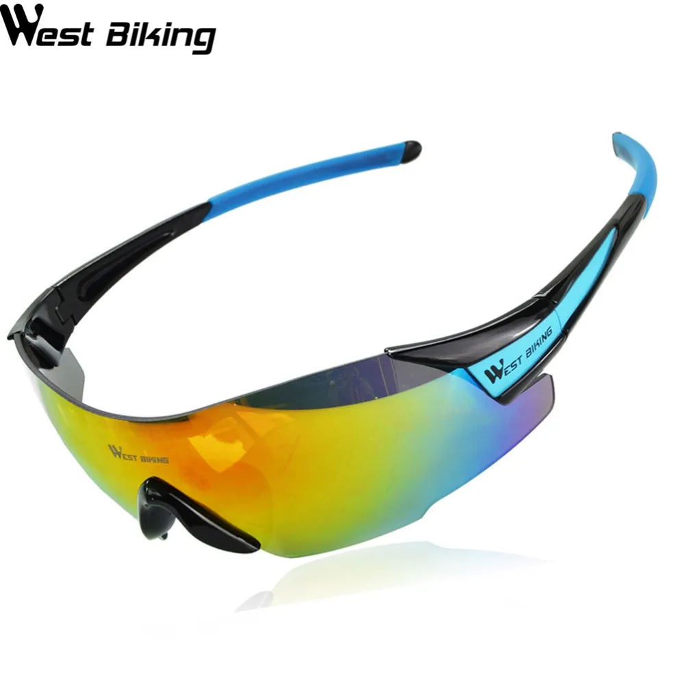 Велоочки West Biking с УФ защитой спортивные солнцезащитные очки для велоспорта