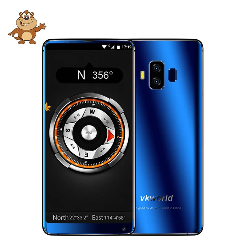 VKworld S8 5 99 'ཎ:9 полный Экран Android 7 0 MTK6750T Octa Core 4 GB 64 16.0MP распознавания лиц 5500 mAh