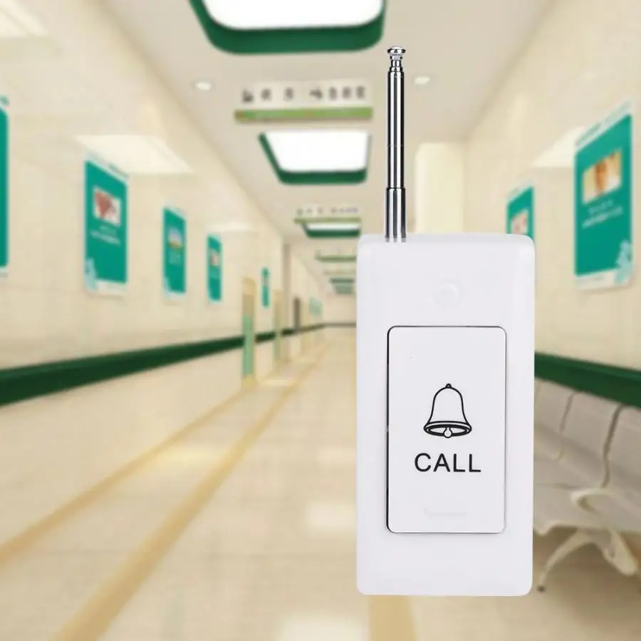 Cercapersone ресторанная Беспроводная система вызова подкачки EU Plug 100-240 в приемник +