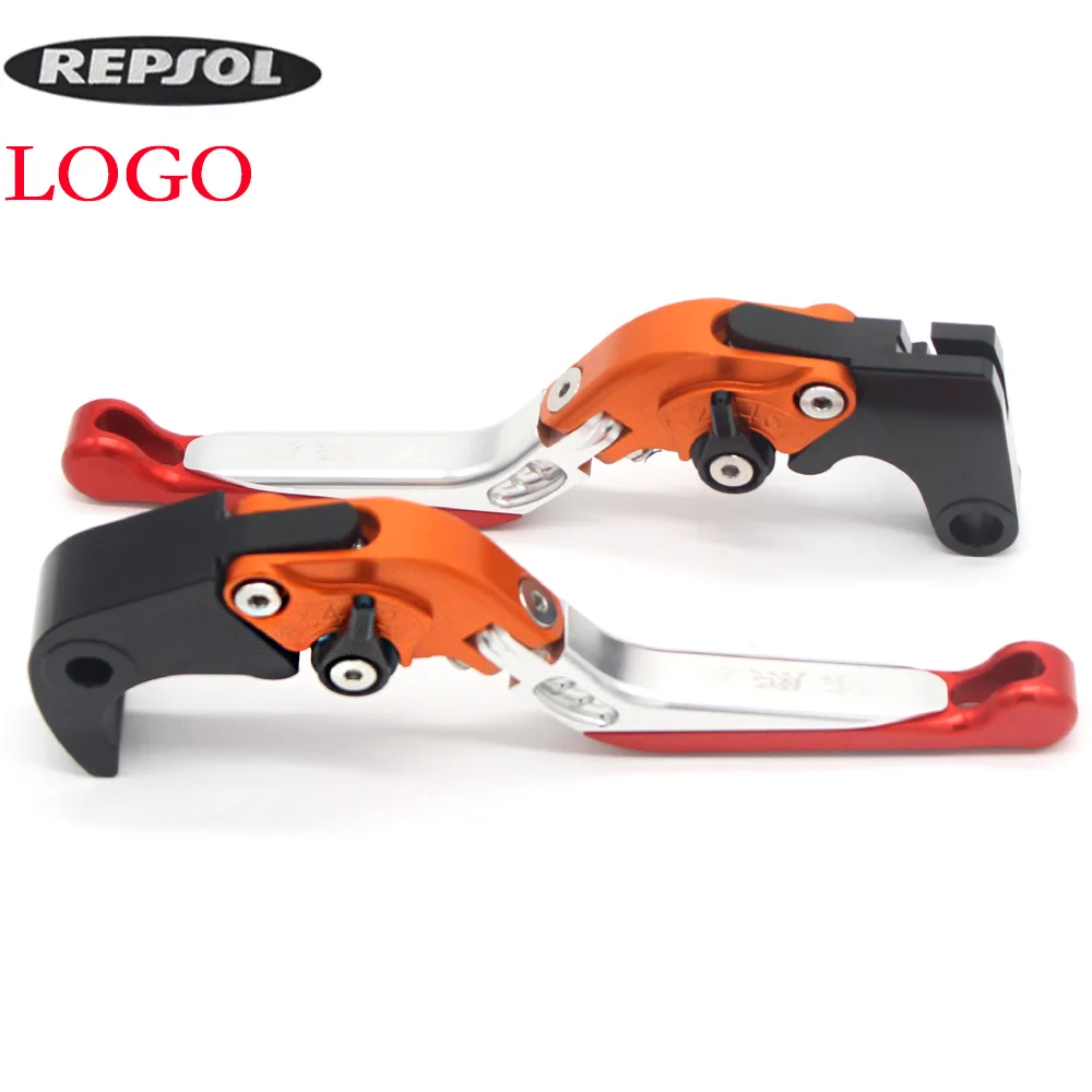 Мотоциклетный аксессуар Logo (REPSOL) регулируемые складные выдвижные рычаги