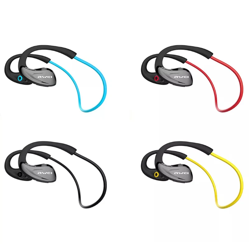 Awei A880bl спортивные Bluetooth наушники беспроводные с микрофоном Шумоподавление для