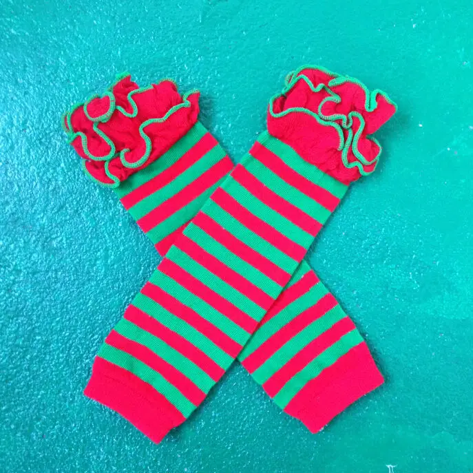 

Baby Christmas Halloween Leggings winter boys girls Toddler Children Infant ruffle Chevron Zigzag Kids Leg Warmers Ruffle Socks