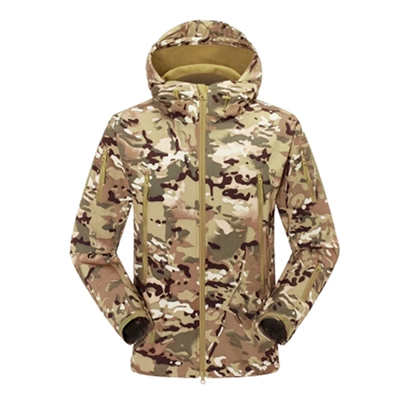 Новые мужские куртки Softshell пальто для кемпинга пешего туризма Мужская теплая