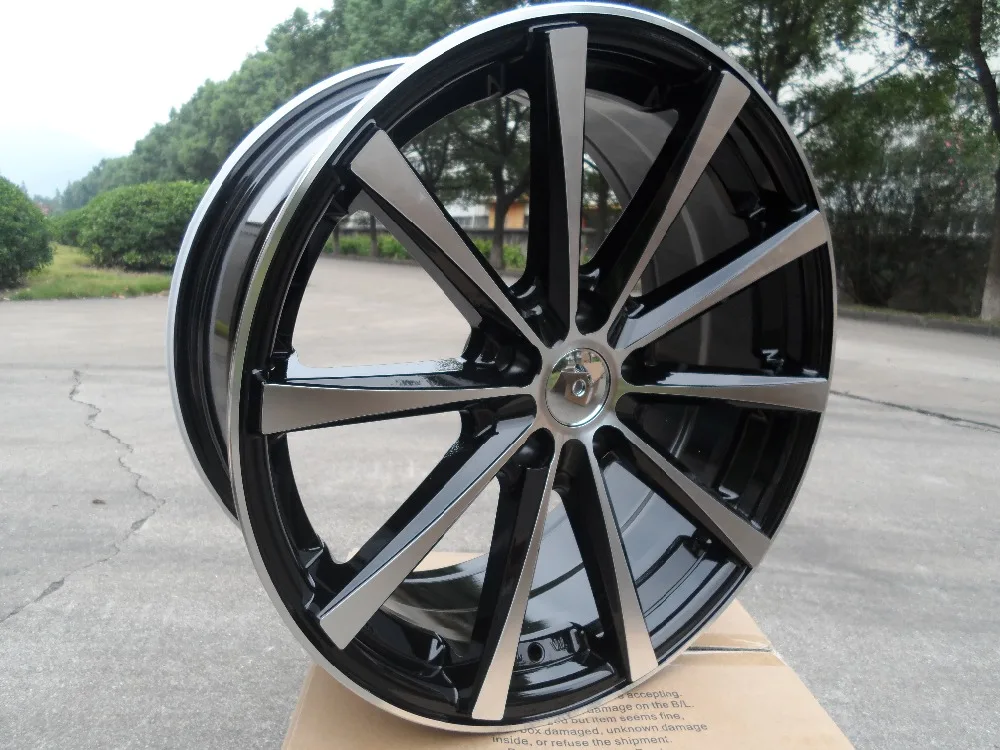 Из Китая! 19x9 5 et 35 5x114 3 OEM черный станок лицевой сплав колесные диски W101|rims 5x114.3|rims
