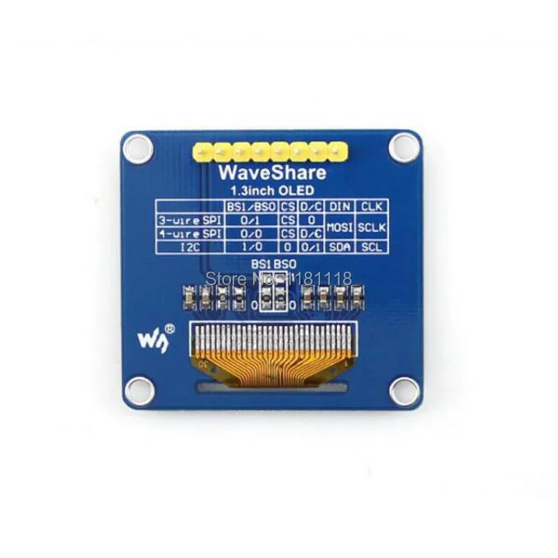 1 3 дюйма oled (b) fo STM32 SPI/I2C интерфейсы синий вертикальный pinheader|Демонстрационные