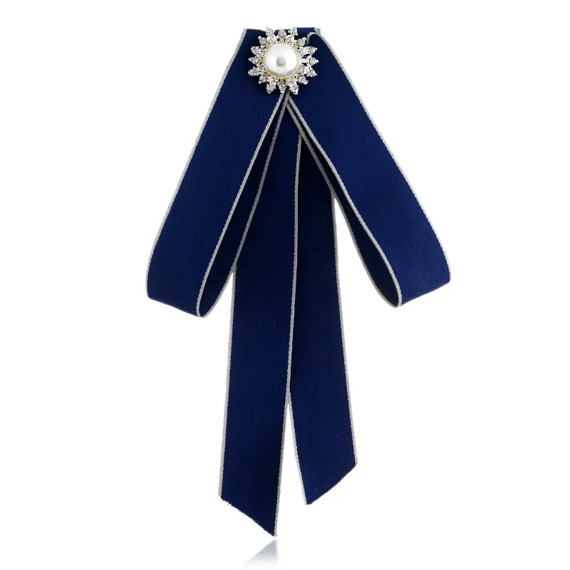 Студенческая брошь ADOLPH с бантом и искусственным жемчугом булавки Женские