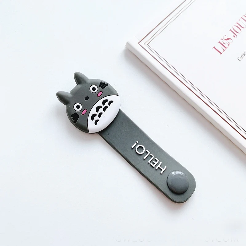 Totoro Мультяшный кабель протектор передачи данных Шнур протектор защитный чехол для сматывания кабеля чехол для iPhone usb кабель для зарядки для iPhone xr - Цвет: Totoro