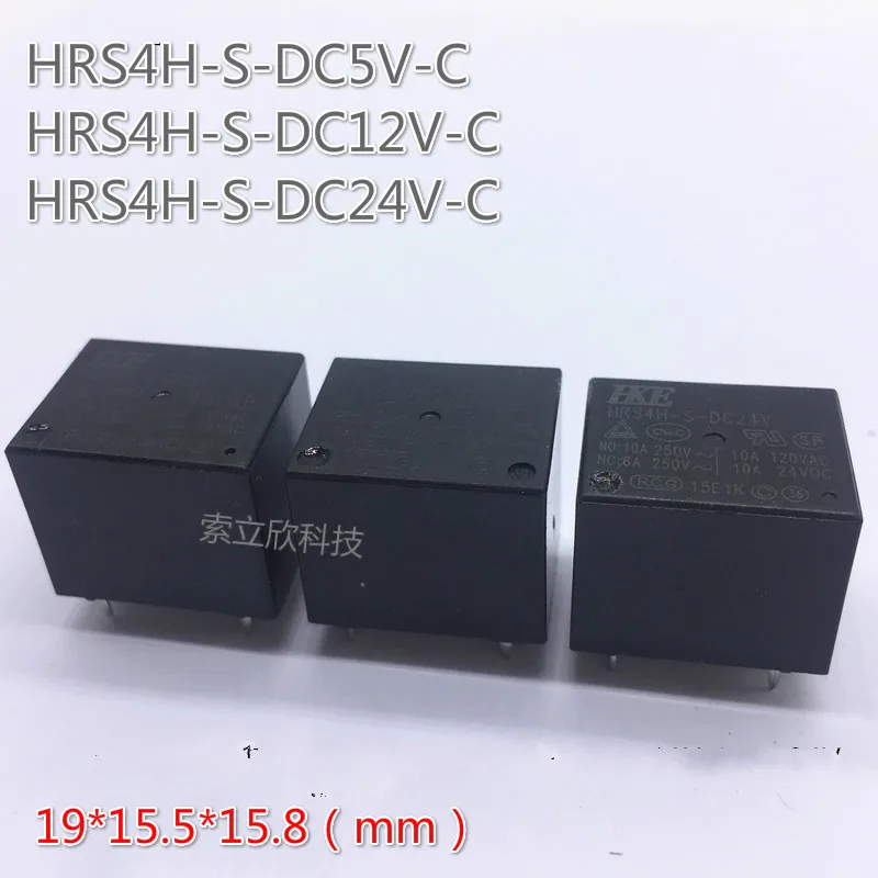 5 шт./лот 100% оригинальное новое реле HRS4H S DC5V DC12V 5VDC 12VDC 24VDC 5PIN 10A|Реле| |