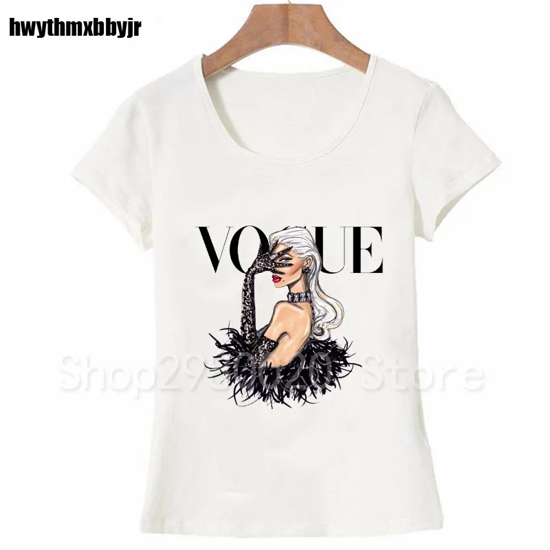 Футболка с принтом в стиле панк летняя женская футболка коротким рукавом