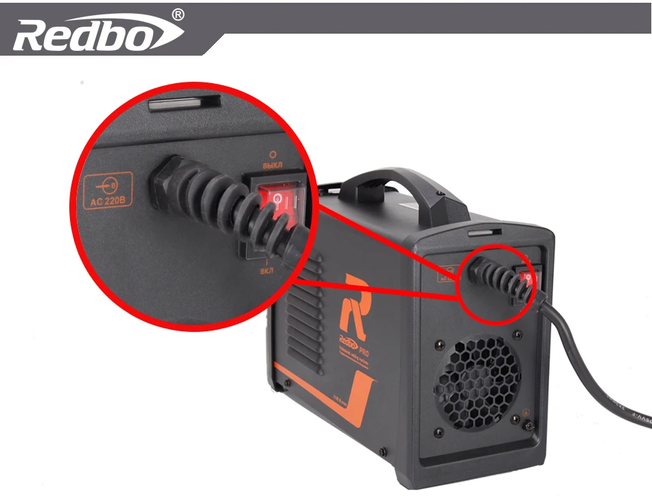 REDBO ARC-200S DC дуговой Электрический сварочный аппарат MMA сварочный аппарат для сварочных работ и электрических работ