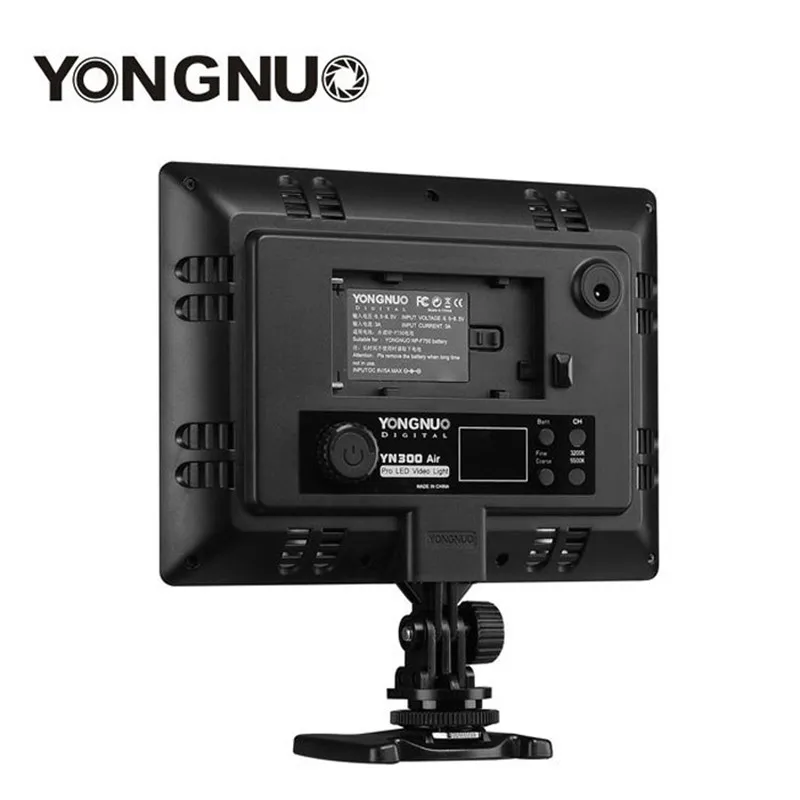 YONGNUO YN300 YN-300 Air LED лампа для видеосъемки 3200K-5500K со встроенной батареей и зарядным