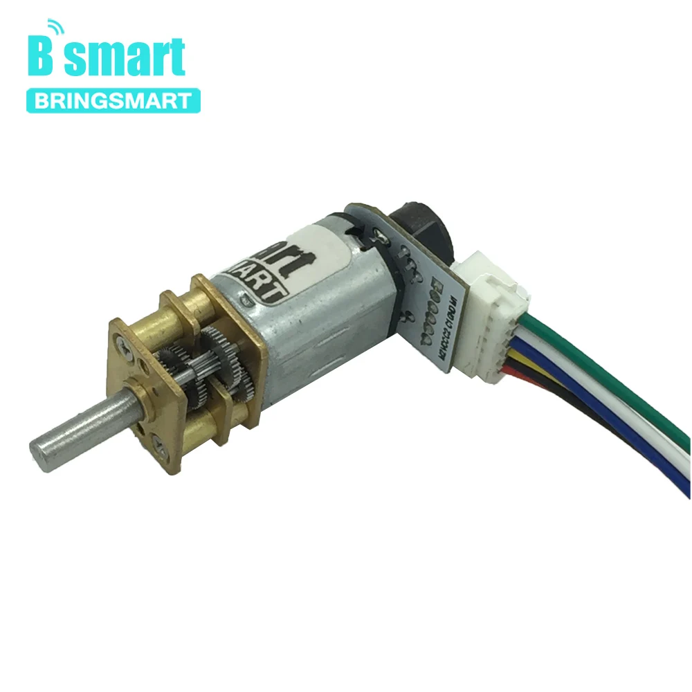 Bringsmart GB12 N20B двигатель постоянного тока 12 В кодировщик с двигателем переменного