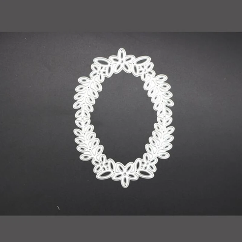 YLCD427 овальные металлические Вырубные штампы с деревом для детской модели шаблон