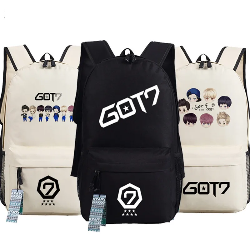 GOT7 рюкзак школьная сумка мальчики девочки косплей подарок Рождество