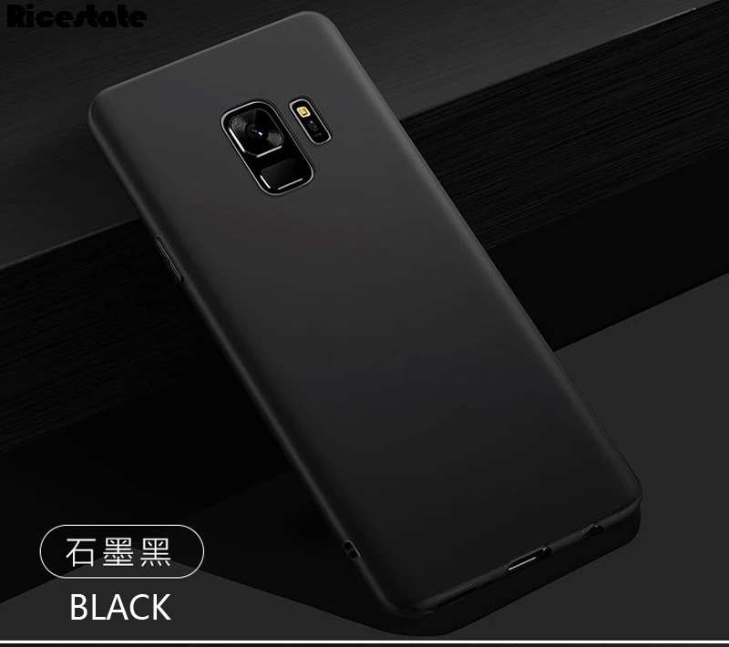 Матовый однотонный чехол для Samsung J4 J6 Plus J8 2018 S10 e S10e M10 M20 A10 A20E A30 A40 A50 A70 мягкий