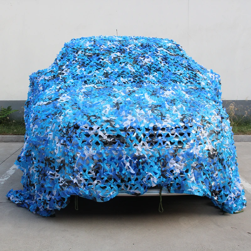2x3 м/3x5 м/4x5 м усиленная двухслойная морская синяя камуфляжная сетка для бассейна