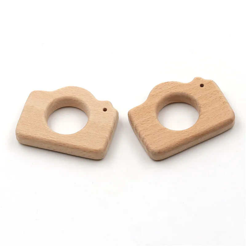 2 шт. Деревянные Подвески для зубов из бука|food teether|natural teethernatural wood teethers |