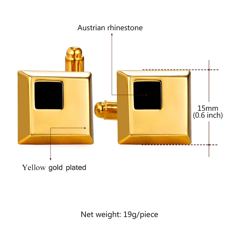 Collare запонки со стразами для мужчин золото/браслет серебристого цвета свадебные