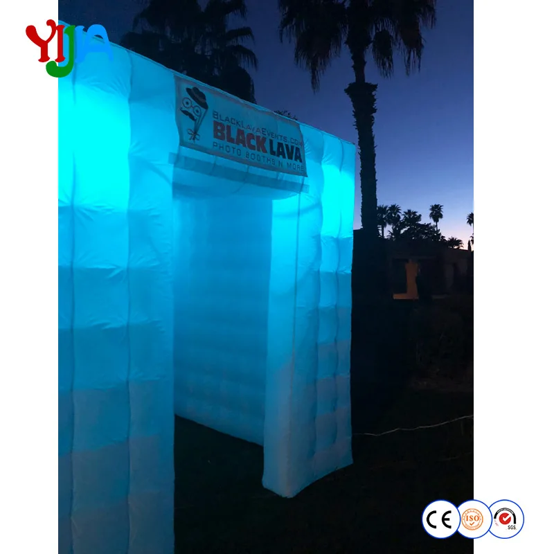 

Hot New portable white inflatable photo booth box