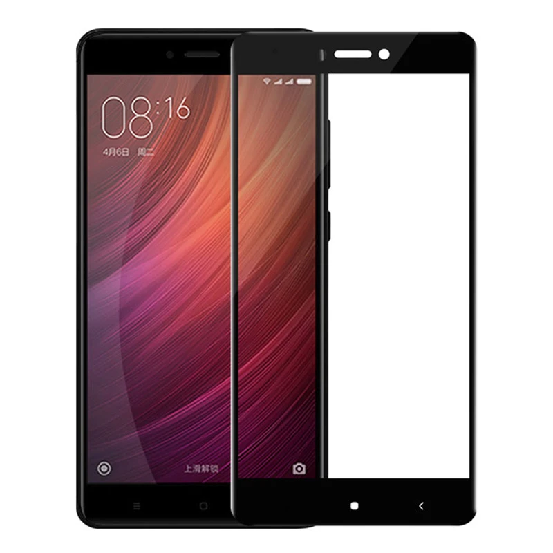 3D закаленное стекло для Xiaomi Redmi Note 4X полное покрытие экрана Защитная пленка 4 Pro