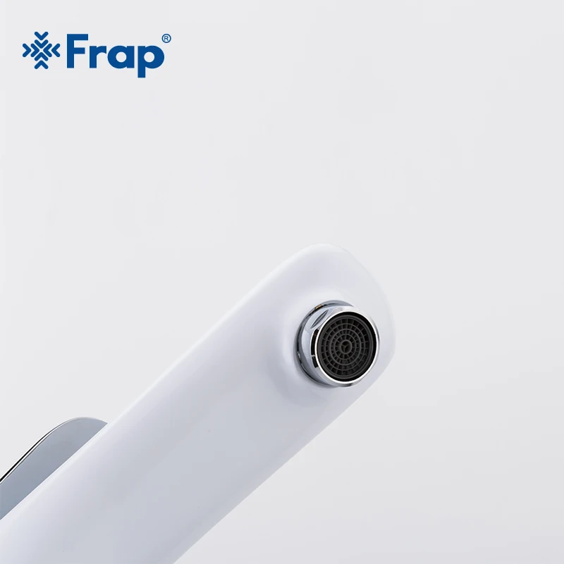 Смесители для раковины Frap Горячая Распродажа современные белые ванной комнаты