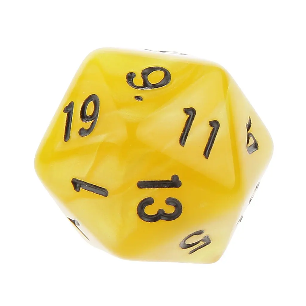 70 шт многогранные кости акриловые D20 цифровые кубики для подземелий и драконов MTG
