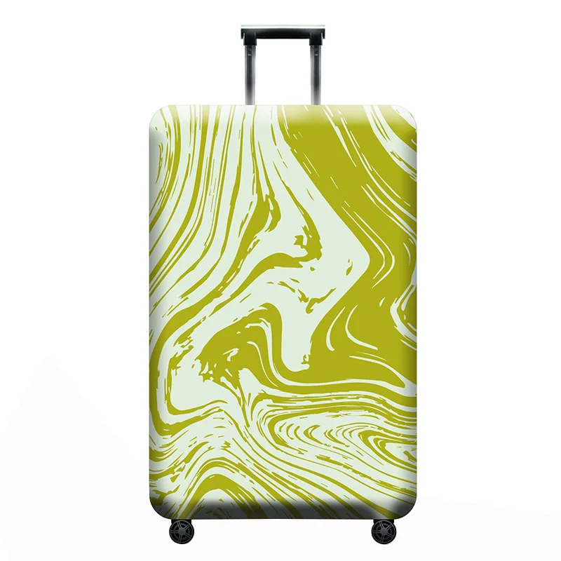 D Luggage cover LXHYSJ брендовый Модный чехол для багажа подходит для 18-32 дюймов, чехол для костюма, защитный чехол на колесиках, Чехол Эластичный чехол от пыли, аксессуары для путешествий - Цвет: D Luggage cover